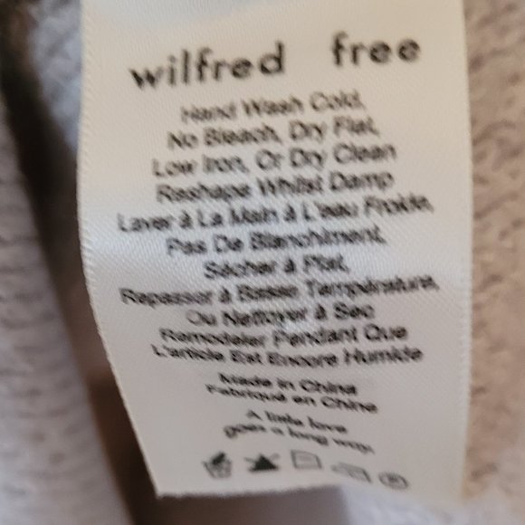 Wilfred Free Isabelli Chevron Sweater Size M - Picture 12 of 14